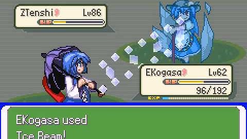 Touhoumon World Link - Java Trainer Tenshi