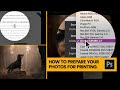 How to prepare your files for Printing - Let's order a Fine Art print!