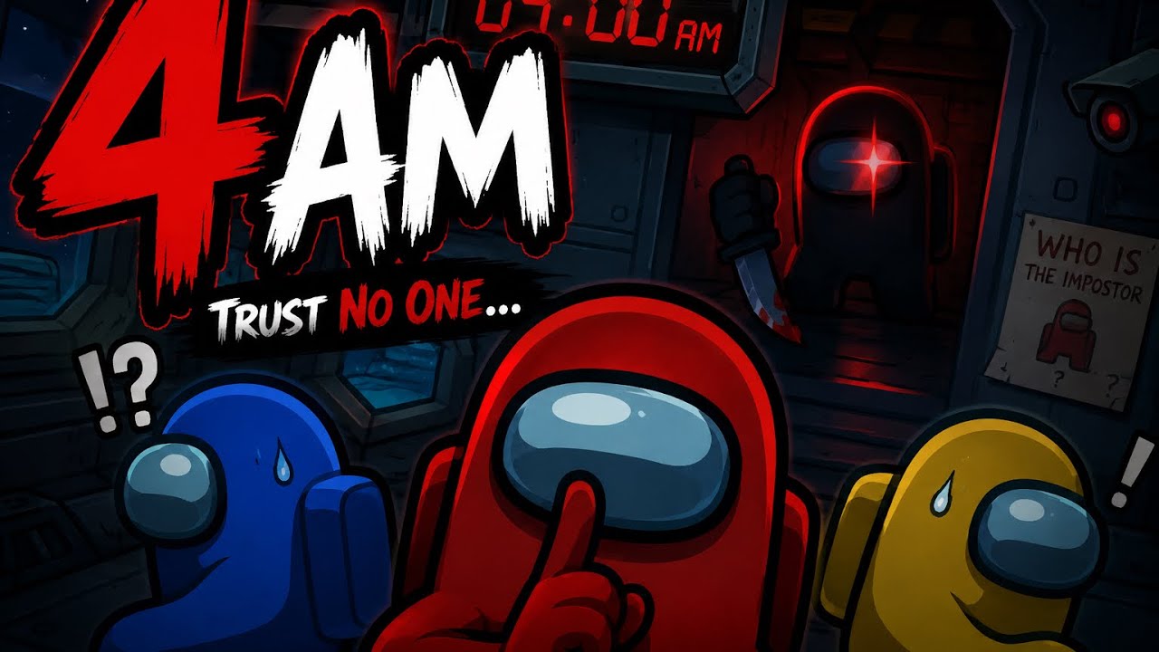 I PLAYED AMONG US AT 3AM… it got scary