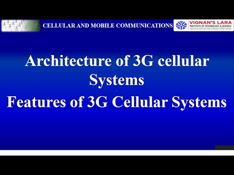 Video: What Are The Features Of 3G Communication