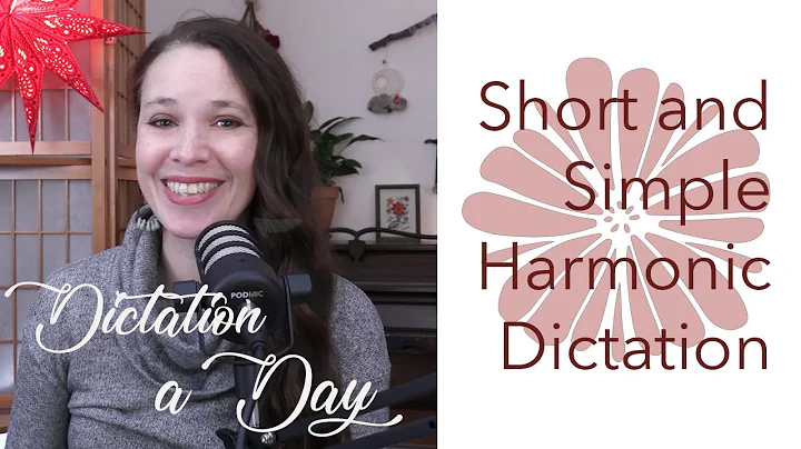 Short and Simple Harmonic Dictation Practice