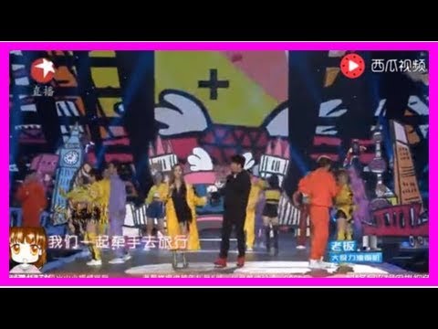 贾乃亮跨年晚会后并没有理会李小璐，带甜馨独自离开！