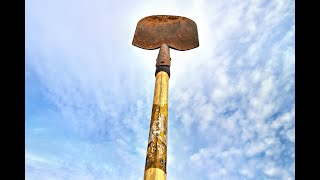 🛠️ Homesteading Hack! How to Repair an Old Fiberglass Shovel Handle