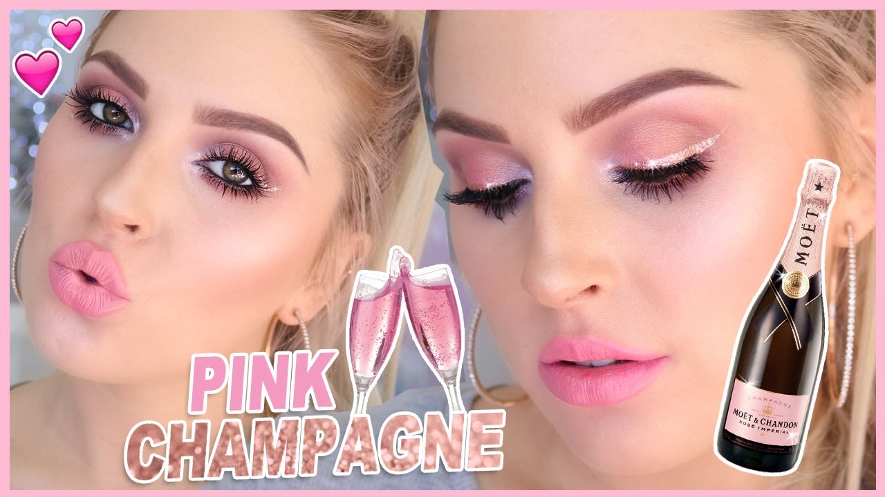 Pink Champagne CHIT CHAT GRWM Carli Bybel Palette Tutorial