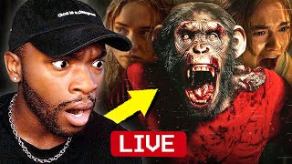 THIS IS CRAZIER THAN THE MONKEY Primate trailer reaction LIVE
