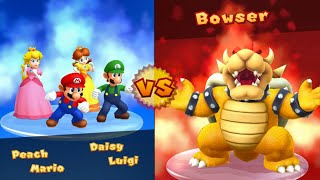 Mario Party 10  Mario vs Luigi vs Peach vs Daisy  Chaos Castle