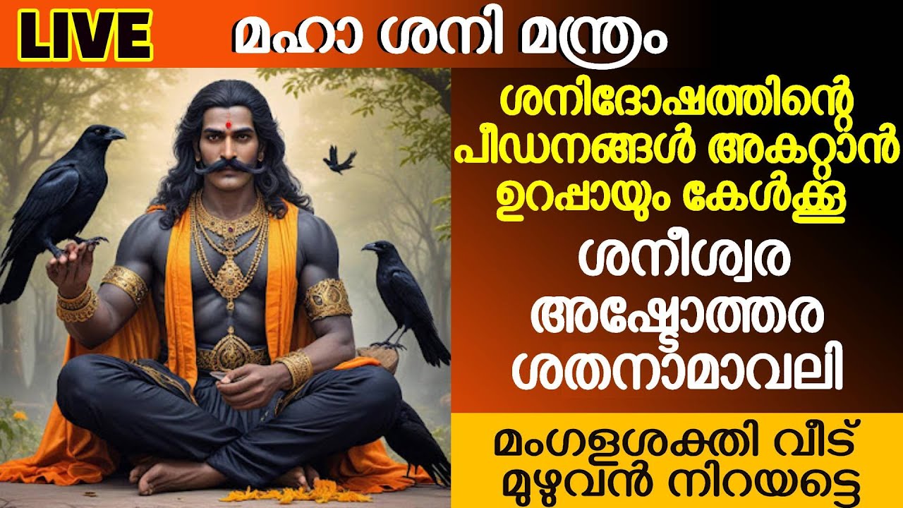 ലക്‌ഷ്യം നിറവേറുന്നില്ലേ...ശനിദോഷമാണ് കാരണം : ചൊല്ലുക മഹാശനി മന്ത്രം |Bhakthi Dakshina