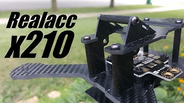 Realacc x210 (QAV-X Clone) Frame Review from Banggood