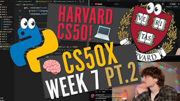 Harvard CS50x 2025 Beginner Watchalong! | Week 7: SQL - PT. 2 | Livestream Recap!