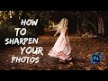 how to sharpen your photos in photoshop | Photoshop CC 2021 | Teal Garcia