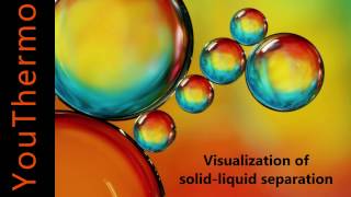 Visualization of solid-liquid separation