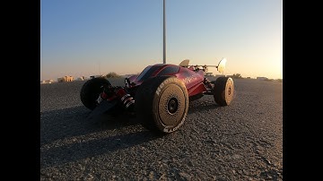 Arrma Typhon Castle 1512 motor on 4S 100+mph