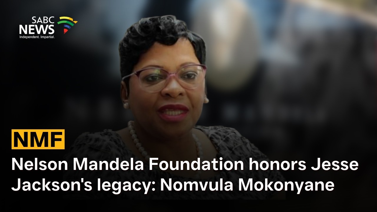 Nelson Mandela Foundation honours Jesse Jackson's legacy: Nomvula Mokonyane