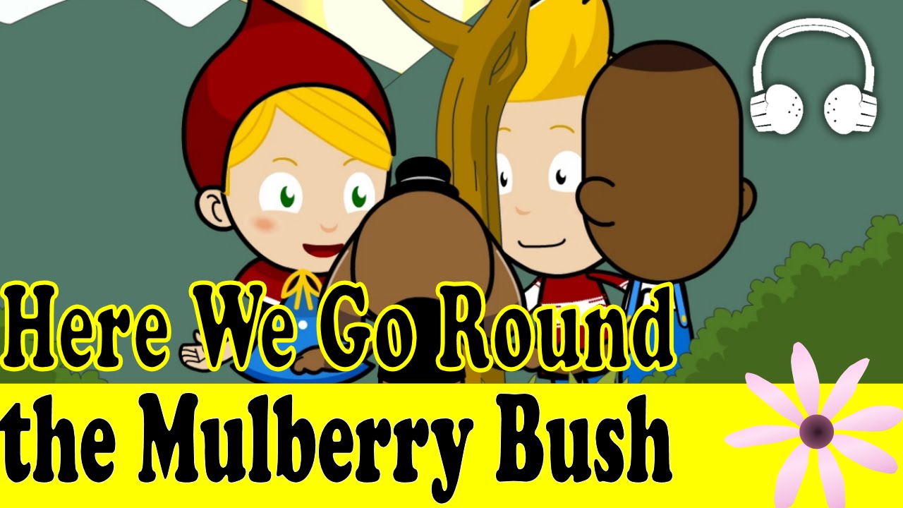 Here We Go Round the Mulberry Bush | Family Sing Along - Muffin Songs