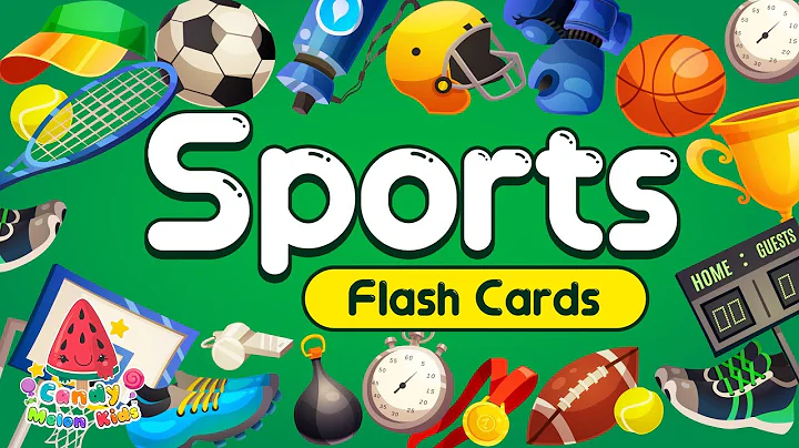 Sports Flash Cards for Kids | Video Flash Cards | Learn to Talk | Vocabulary in English