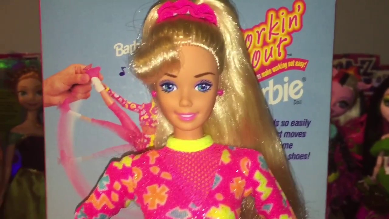 Workin' Out Barbie Doll Review! - YouTube