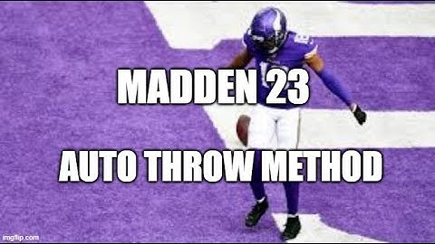 Madden 23 Glitches Cheats and Tips - QB Auto Throw – Wide Open WR Method