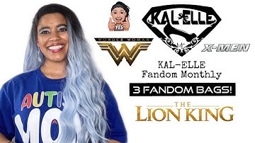 Unboxing 3 Boxes from Kal Elle Fandom Monthly! Cratejoy Subscription!