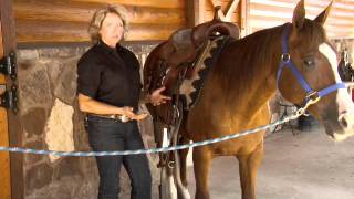 Saddling a Western Horse with Kathy Slack