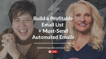 Build a Profitable Email List Plus Automated Emails You Must Send