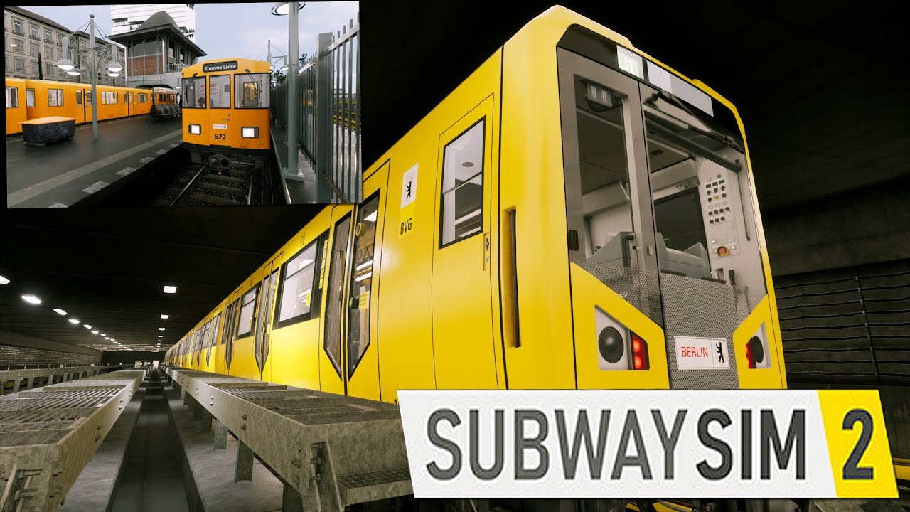 SubwaySim 2 U-Bahn SCHICHT in der BERLINER RUSH HOUR mit dem HK-Zug Gameplay [Deutsch]
