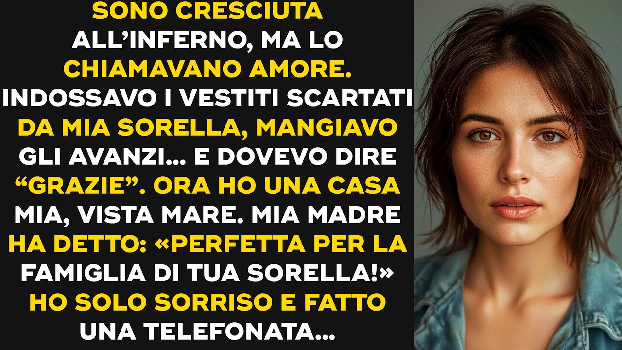«Perfetta per tua sorella», disse mamma. Io sorrisi… e feci solo una chiamata...