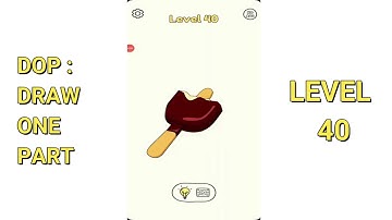 DOP: Draw One Part level 40 Walkthrough Solutions