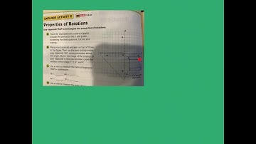 8th grade Go Math Lesson 9.3 Properties of Rotations