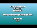 CBSE |NCERT |Class -11| Ex:5.2,Q.no:1|Complex numbers in tamil|#succeedmathsandchemistry