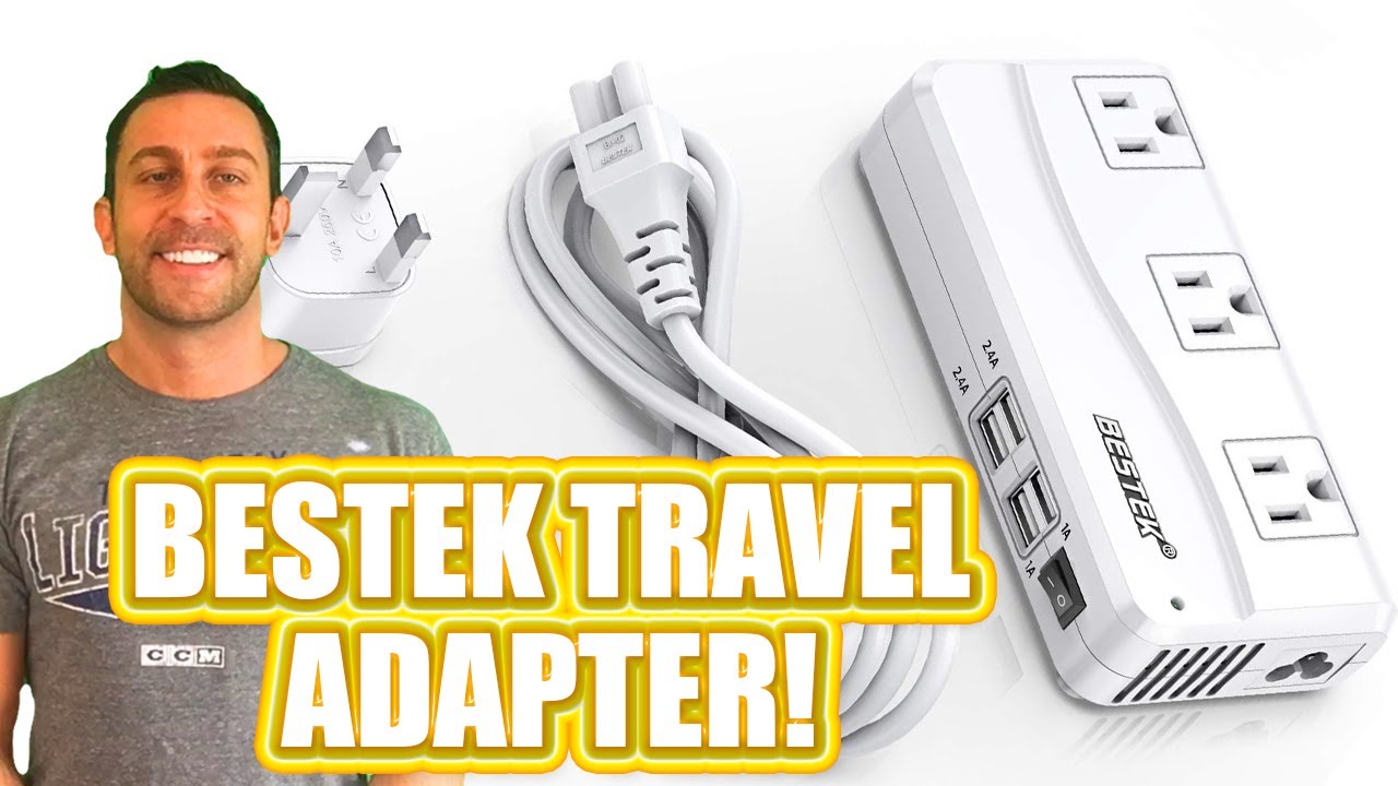 Bestek Travel Adapter, Perfect for International Travel 