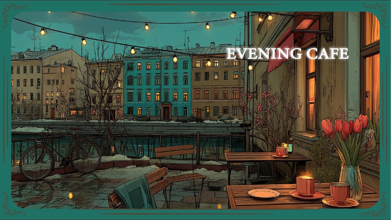 Cozy Northern City Cafe Jazz | Muffled Vintage Oldies Instrumental for Study, Work & Reading