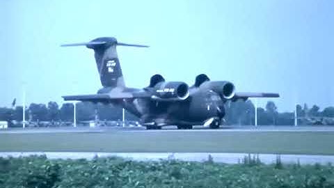 Boeing YC 14 STOL Cargo Aircraft Review 1977 Boeing; Short Takeoff & Landing Transport