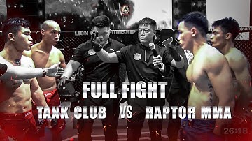 FULL TRẬN | MMA DUO | TANK CLUB vs RAPTOR MMA 2