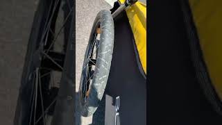 Quick video review of Burley Nomad trailer with 20 inch wheels