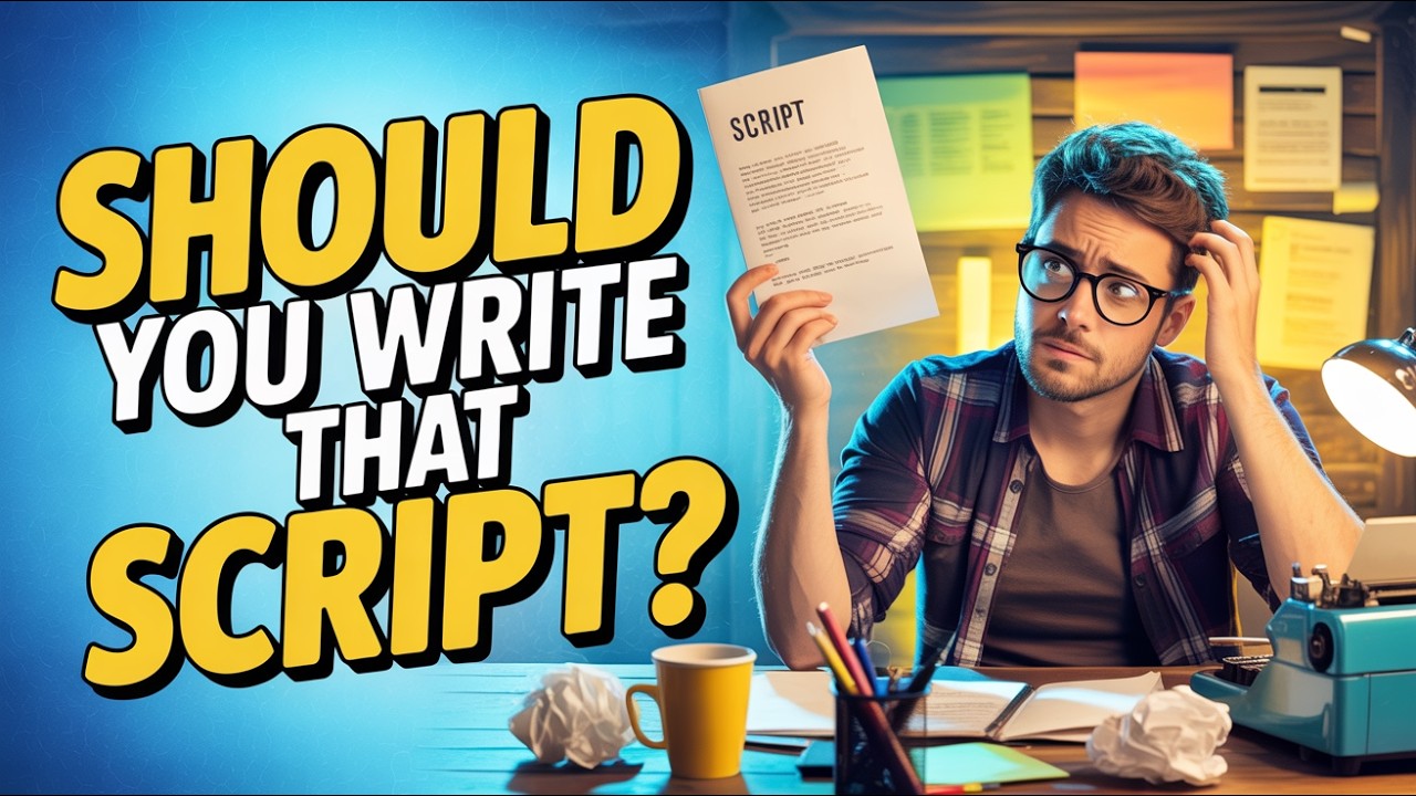 Is Your Script Idea Worth Writing? 3 Quick Tests - YouTube