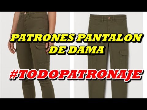 👖Patrones de pantalón De Dama💃 - YouTube