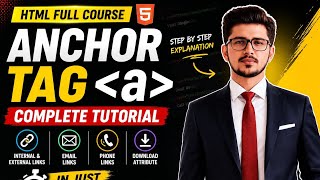 HTML Anchor Tag Tutorial in Urdu/Hindi | Complete Guide for Beginners#HTML#AnchorTag#HTMLTutorial