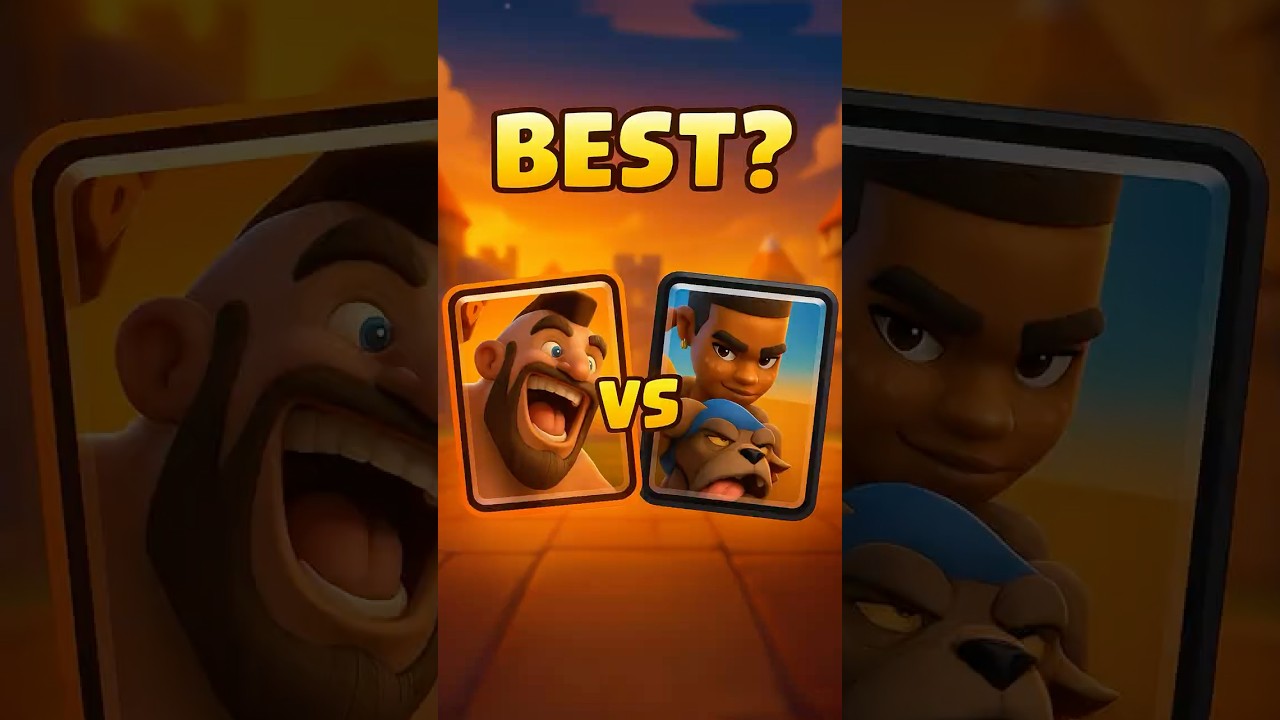 Hog Rider vs Ram Rider in Clash Royale!