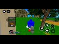 Jogando com o Sonic em Sonic trial