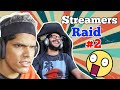 Top 3 Streamers Raid On Small Channels And Their Reaction | Carryislive, Mythpat, RawKnee, Mortal