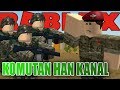 KOMUTAN HAN KANAL ASKERLERİNİ EĞİTİYOR | ROBLOX Army Training Obby