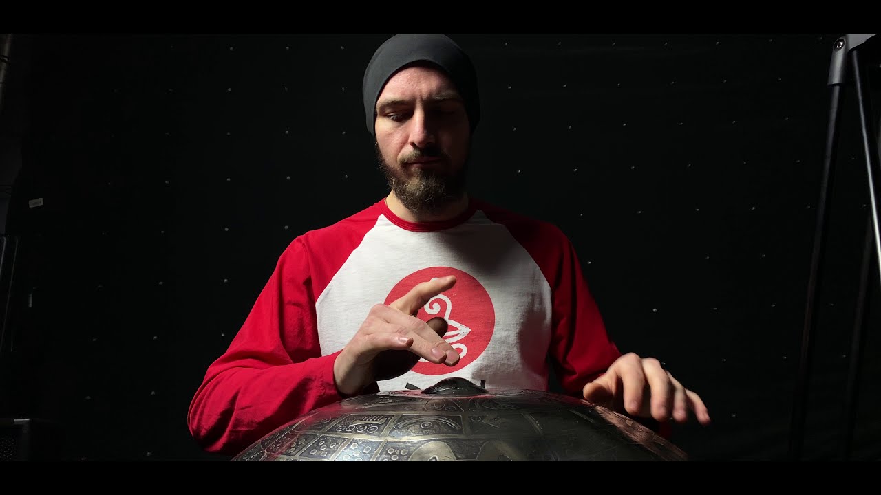 Alex Kseno and Handpan Overtone Celtic D "Aztec Exclusive "