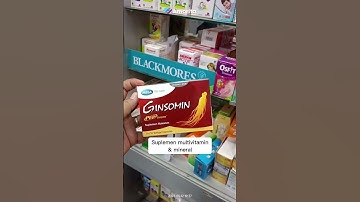 REKOMENDASI OBAT PENAMBAH STAMINA PRIA #shorts #apotek #farmasi #ginsomin #staminapria