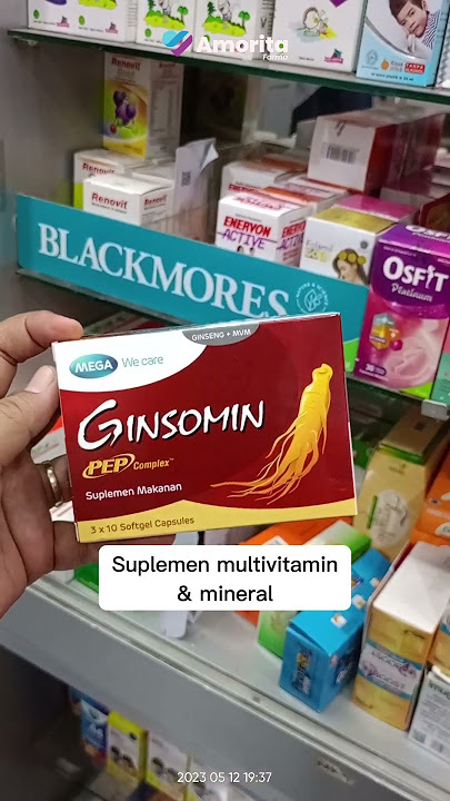REKOMENDASI OBAT PENAMBAH STAMINA PRIA #shorts #apotek #farmasi #ginsomin #staminapria