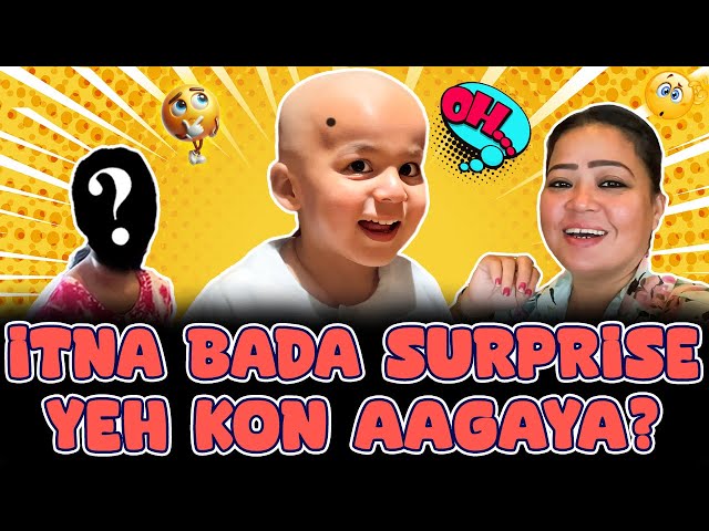 Itna Bada Surprise Yeh Kon Aagaya?😢😟| Bharti Singh | Haarsh Limbachiyaa | Golla class=