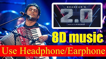 Robot 2.0 8d music  A.R.Rahman first time used 8d technology music  hindi  by  music restoration