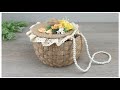 DIY Прекрасная Шкатулка из Картона и Джутового Шпагата