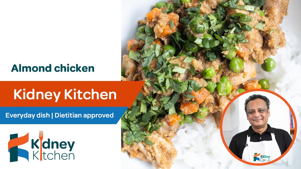 Almond chicken Kidney Kitchen kidney friendly recipe YouTube