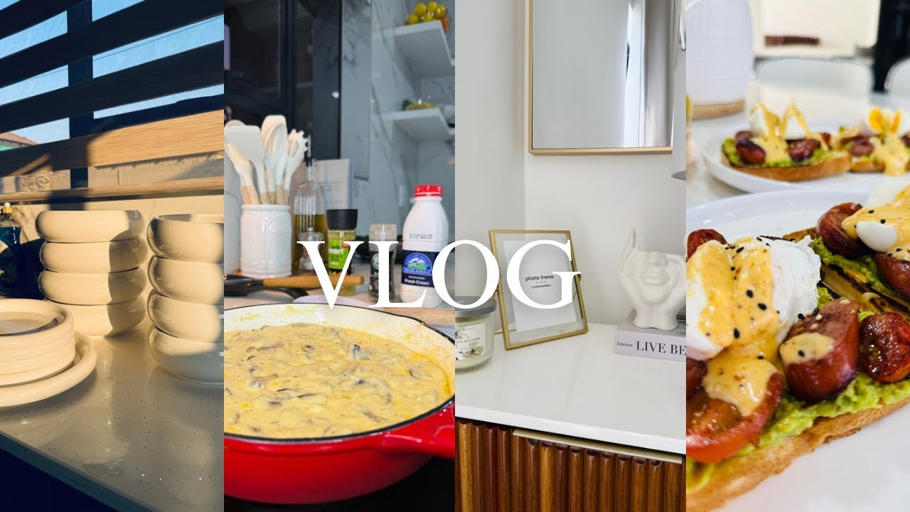 VLOG: Bedroom Refresh | Kitchenware Haul | Mr Price Home, Sheet street & Pep Home Haul | Breakfast