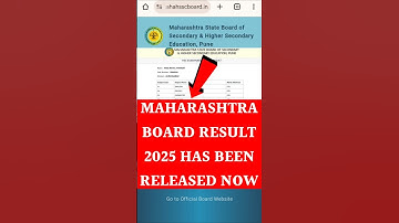 🔴  Maharashtra HSC Result 2025 Out | How to see Maharashtra HSC 12th Result 2025? Check HSC Result